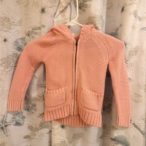 GAP Pink Knit Kids Jacket
